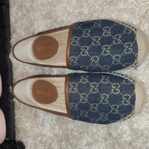 Denim espadrilles